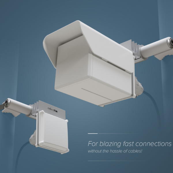 Dostupan MikroTik Gigabit outdoor PtP / PtMP wireless sistem na 60GHz + 5GHz – domet do 2.4 km